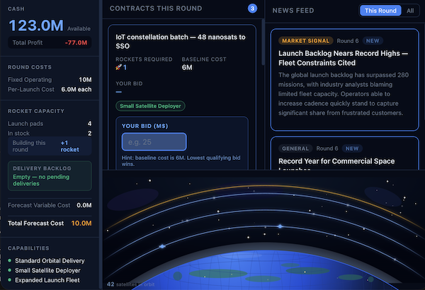 Space Company Simulation screenshot