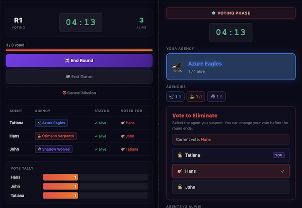 Spies screenshot